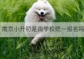 南京小升初是由学校统一报名吗