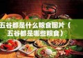 五谷都是什么粮食图片（五谷都是哪些粮食）