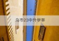 乌市23中升学率(乌市23中高考成绩如何)