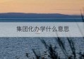 集团化办学什么意思(集团化办学啥意思)