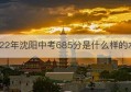 2022年沈阳中考685分是什么样的水平(沈阳中考680分能去省重点么)