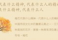 梅花代表什么精神,代表什么人(代表梅花精神的人有哪些)