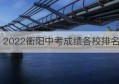 2022衡阳中考成绩各校排名