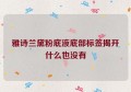 雅诗兰黛粉底液底部标签揭开什么也没有