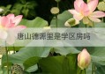 唐山德源里是学区房吗(唐山九中学区房有哪些小区)