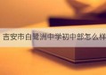 吉安市白鹭洲中学初中部怎么样(吉安白鹭洲中学初中部招生)