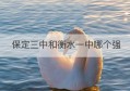 保定三中和衡水一中哪个强(保定贺阳衡水一中违规收费被处罚)